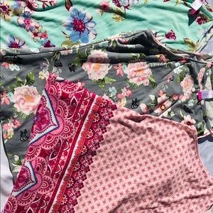 Lot of 3 no boundaries tank tops